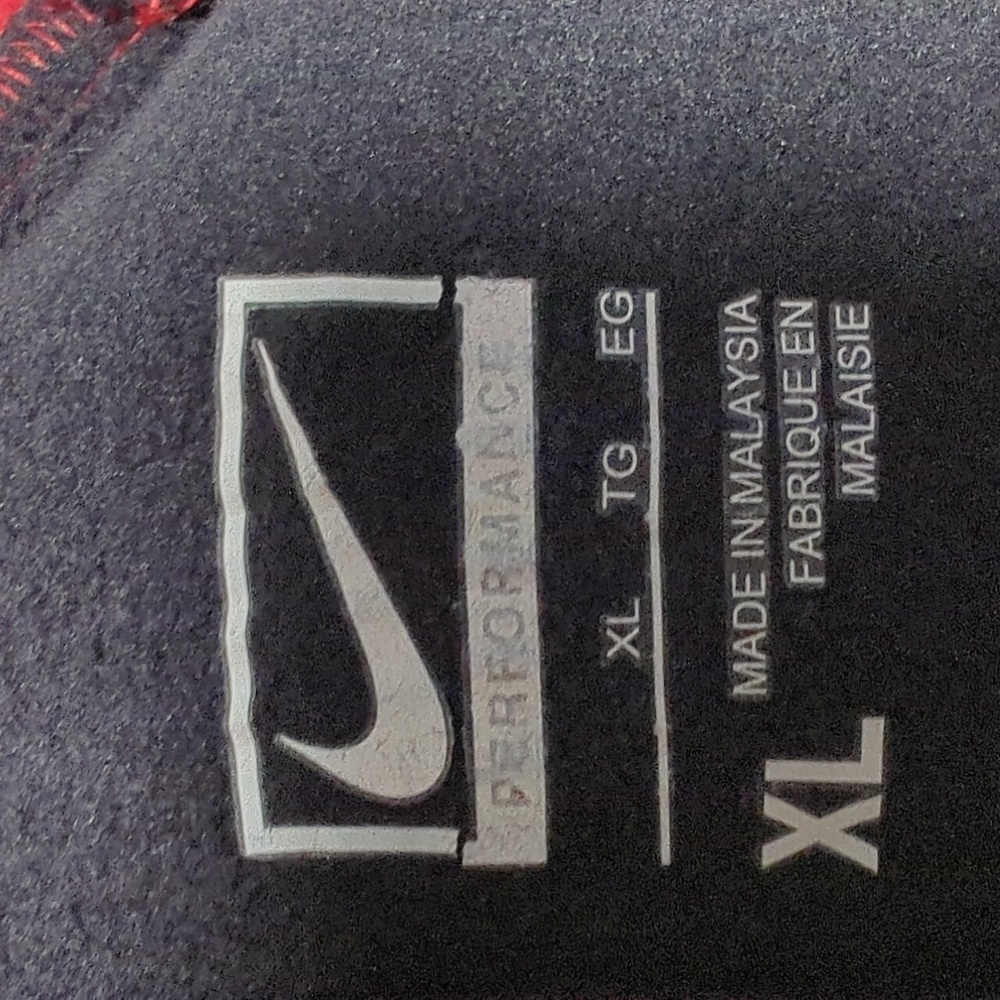 Nike Red And Black Dri Fit Hoodie - Picture 6 of 6
